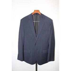 Jos. A. Bank Traveler Travel Tech Blazer Navy Blue Slim Fit Wool Blend 40 Reg